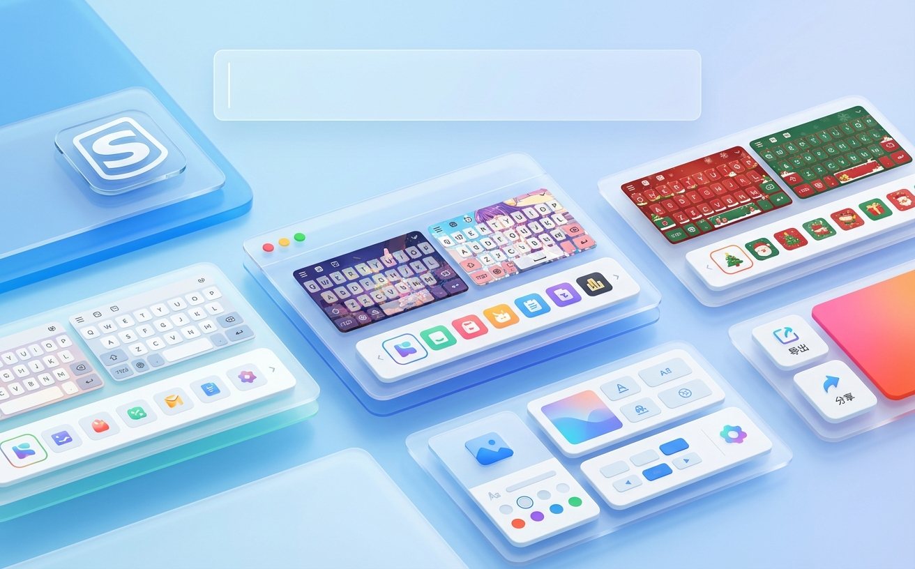 搜狗输入法动漫主题皮肤预览